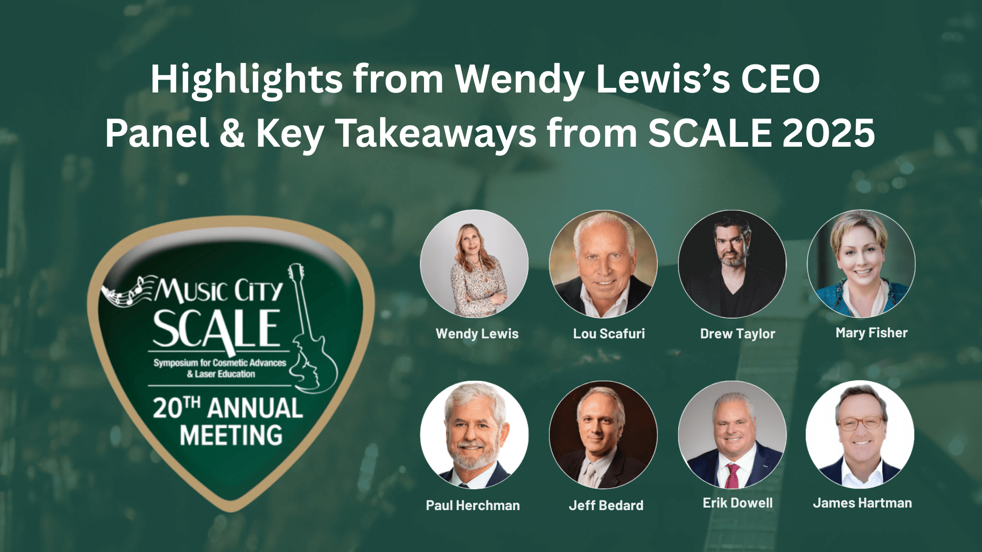 SCALE 2025 Aesthetic and Dermatology Innovation